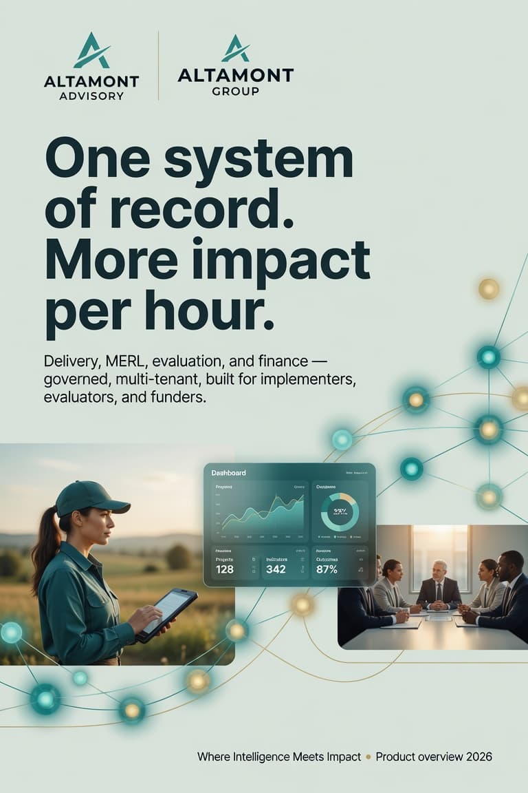 One system of record — more impact per hour